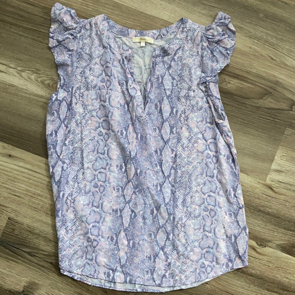 Snake skin Boutique Top